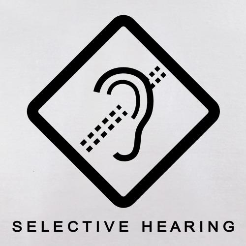 Selective Hearing t shirt