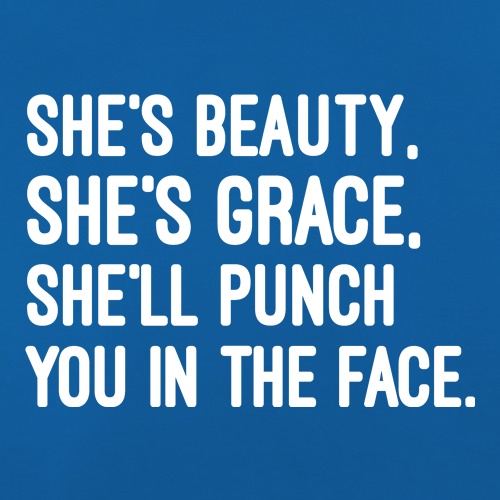 She's Beauty. She's Grace. t shirt