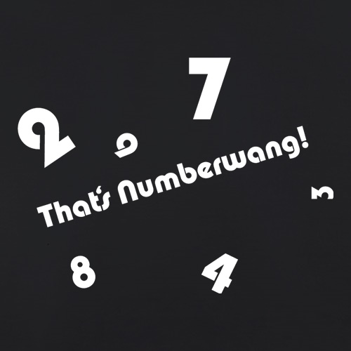 That's Numberwang t shirt