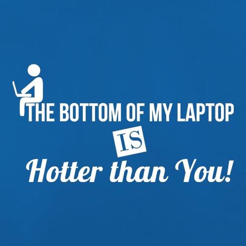 the bottom of my laptop is hotter than you t shirt