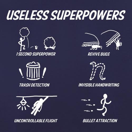 Useless Superpowers t shirt