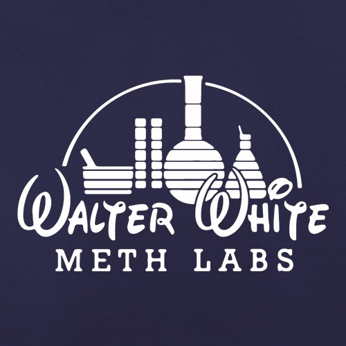Walter White Meth Labs t shirt