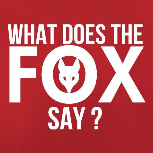 What does the Fox say? t shirt