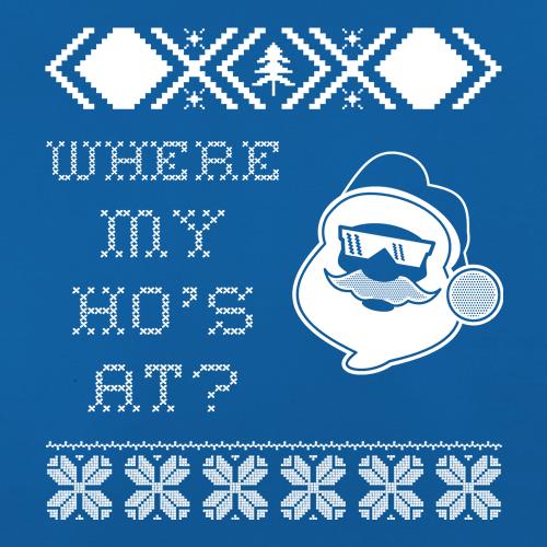 Where My Hoes At Ugly Sweater Style t shirt