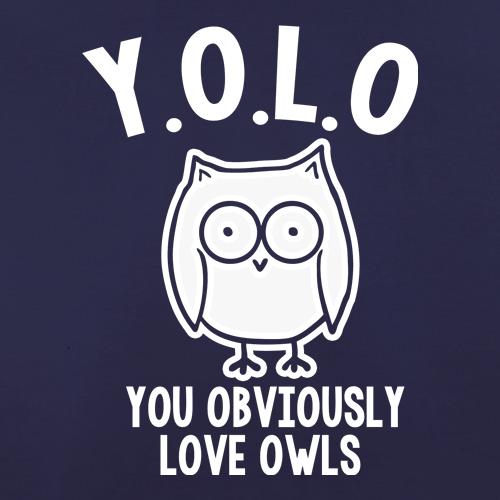 Y.O.L.O You Obviously Love Owls t shirt