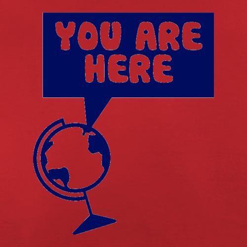 You Are Here t shirt