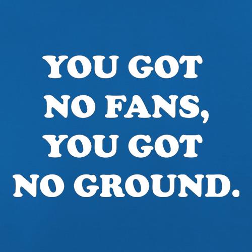 You Got No Fans, You Got No Ground t shirt