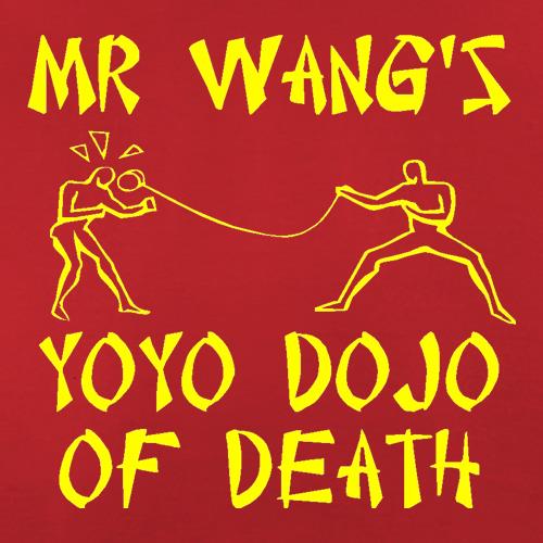 Mr Wang's yoyo dojo of death t shirt