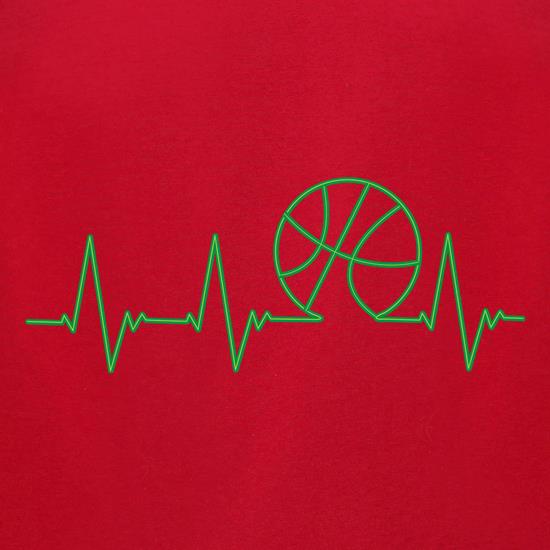Basketball Heartbeat t shirt