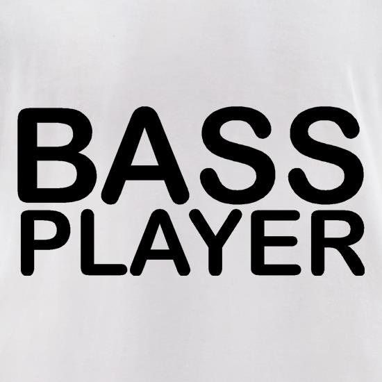 Bass player t shirt