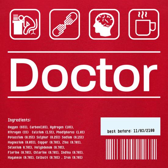 Doctor Ingredients t shirt