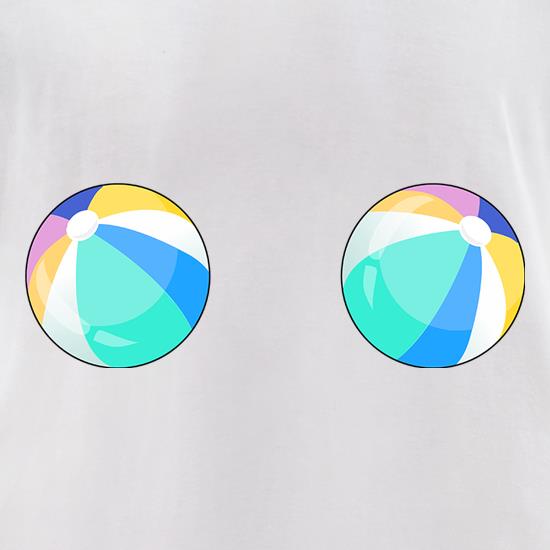 Double Beach Ball Chest t shirt
