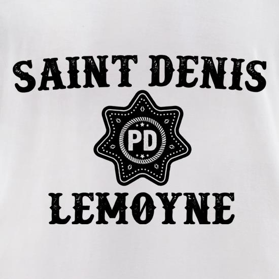 Saint Denis Police Department t shirt