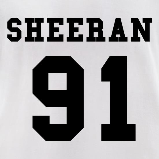Sheeran 91 t shirt