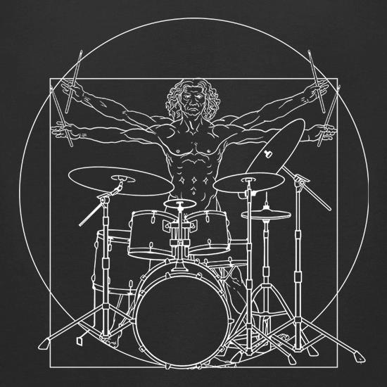 Vitruvian Drummer t shirt