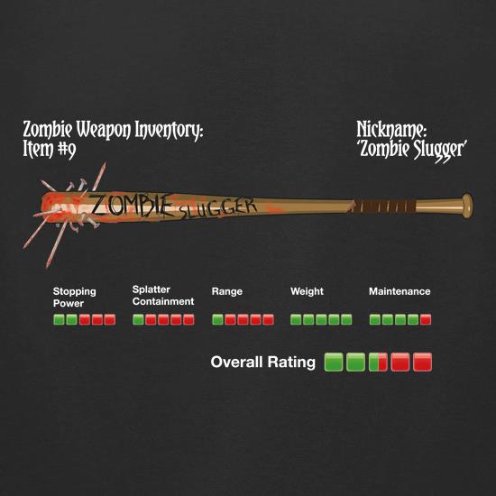 Zombie Slugger t shirt
