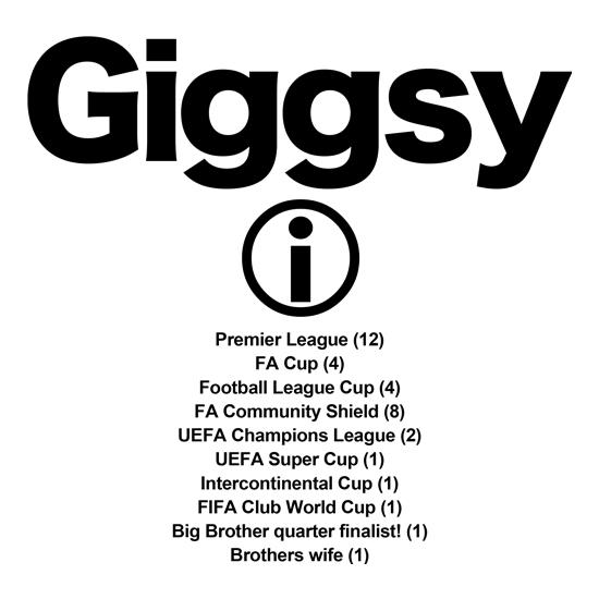Giggsy t shirt