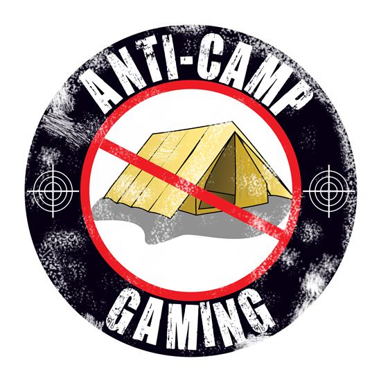 Anti Camping Gaming t shirt
