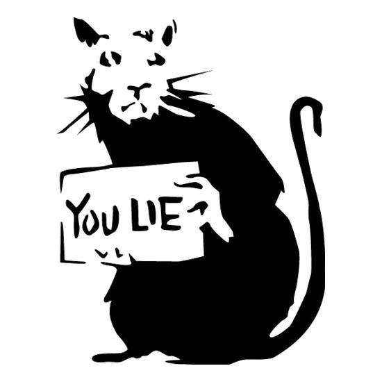 Banksy Rat t shirt