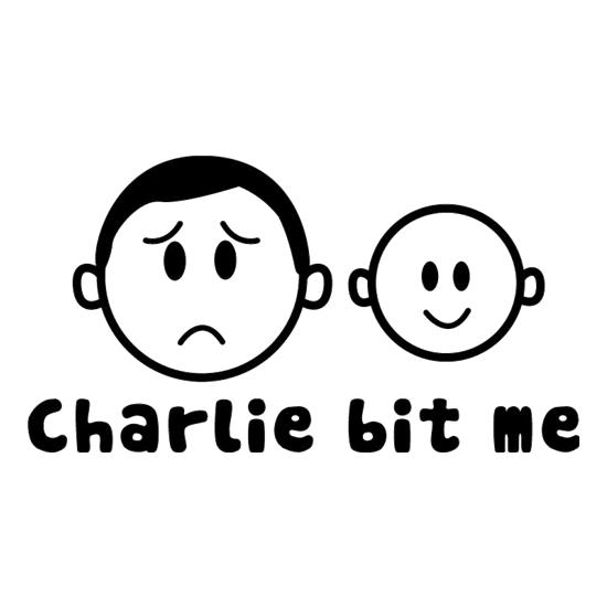 Charlie Bit Me t shirt