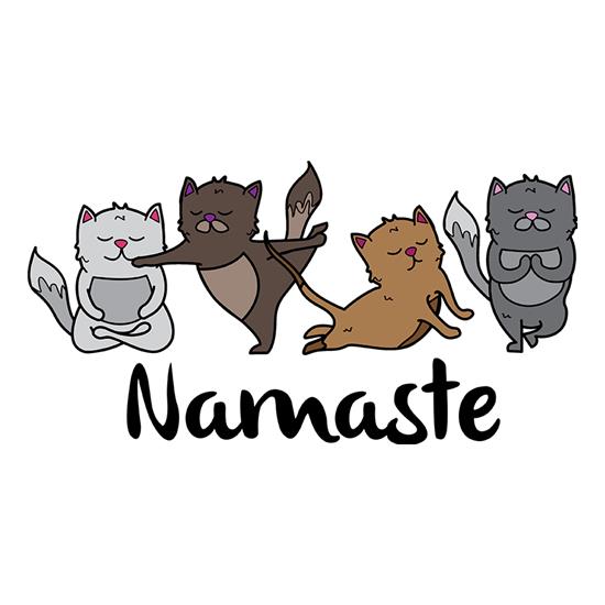 Cat Yoga t shirt
