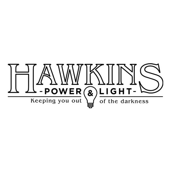 Hawkins Power & Light t shirt