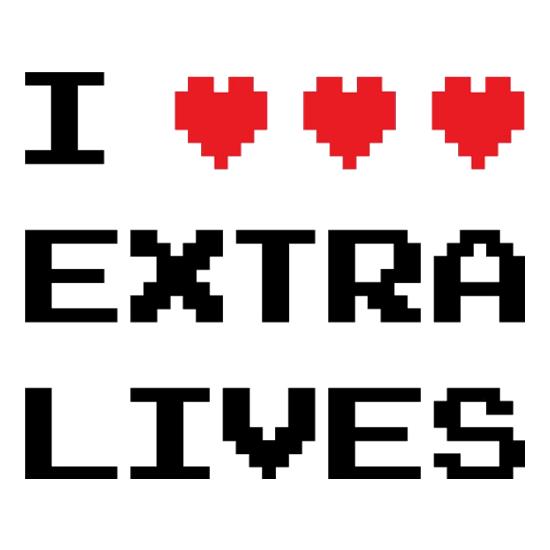 I Heart Extra Lives t shirt