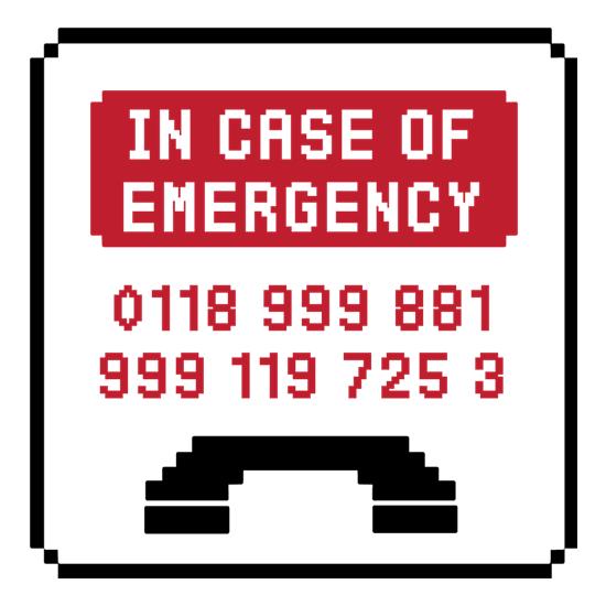 In Case Of Emergency t shirt