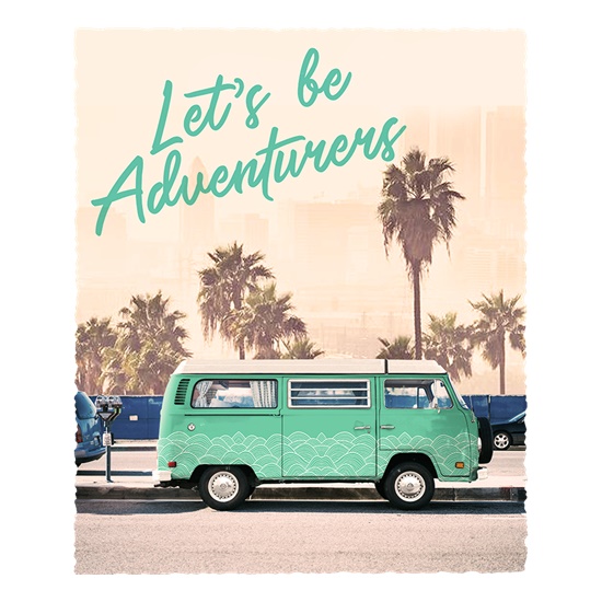 Let's Be Adventurers t shirt