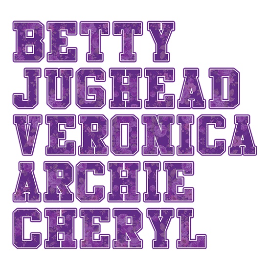 Riverdale Names t shirt