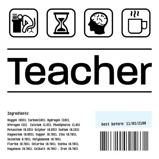 Teacher Ingredients t shirt