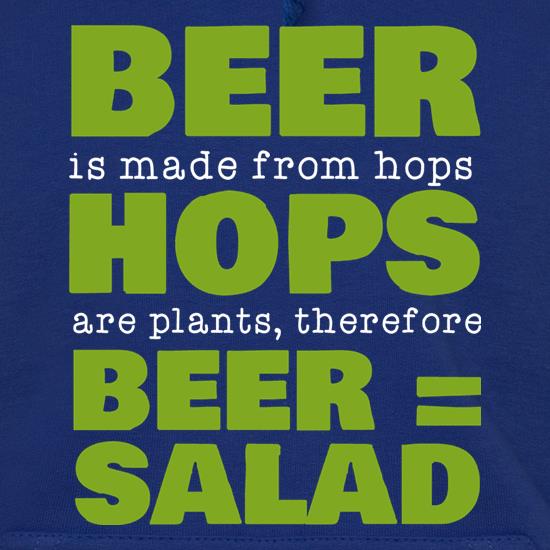 Beer Equals Salad t shirt
