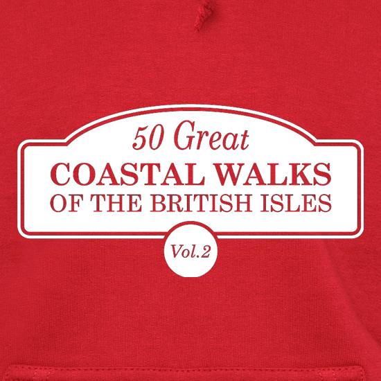 Fifty Great Coastal Walks Of The British Isles t shirt