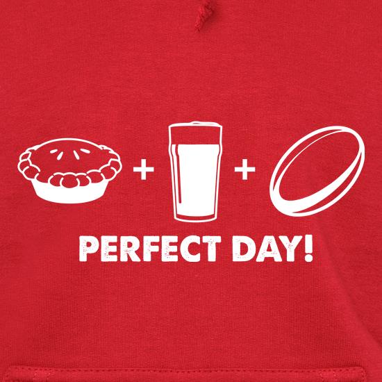 Perfect Day Pie Beer and Rugby t shirt