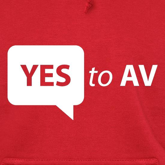 Yes To AV t shirt