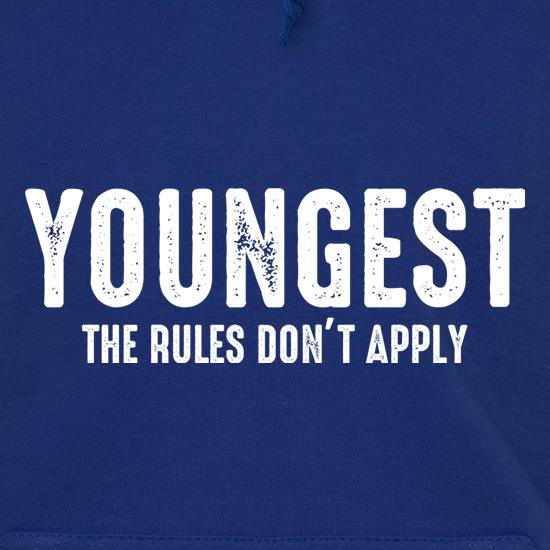 Youngest, The Rules Don't Apply t shirt