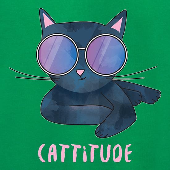 Cattitude t shirt