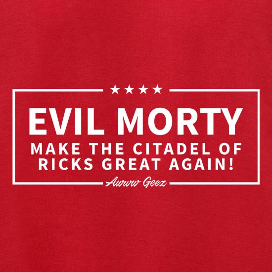 Evil Morty t shirt