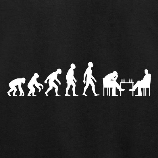 Evolution Of Man Chess t shirt