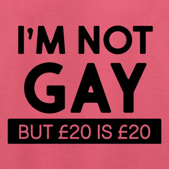 I'm Not Gay But... t shirt