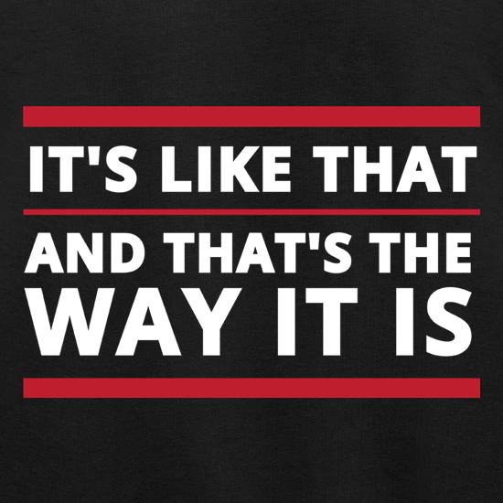 It's Like That t shirt