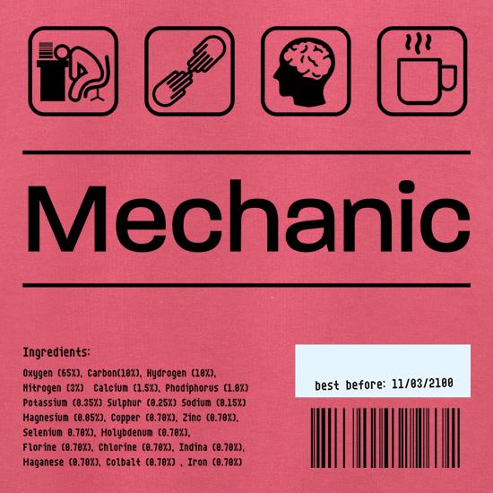 Mechanic Ingredients t shirt