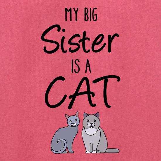 My Big Sister Is A Cat t shirt