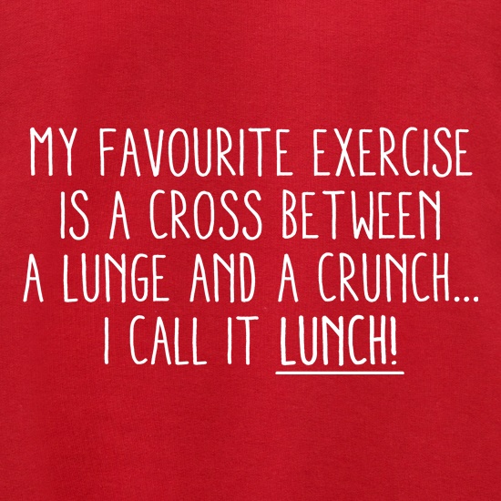My Favourite Exercise t shirt