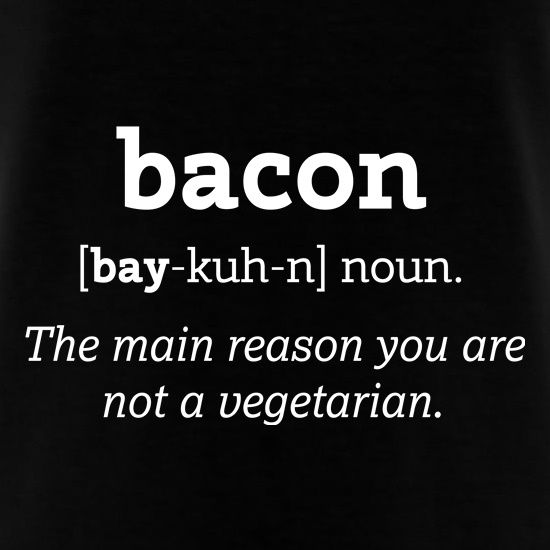 Bacon Definition t shirt