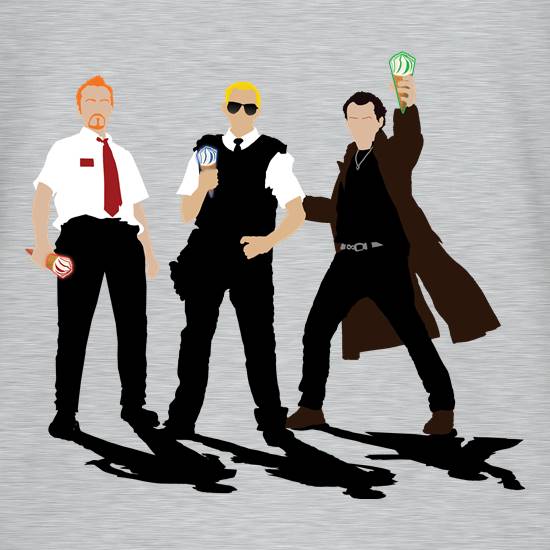 Cornetto trilogy t shirt outlet