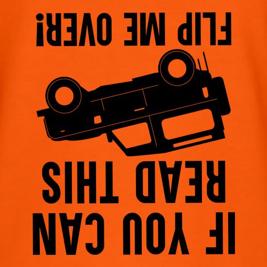 Flip Me Over t shirt