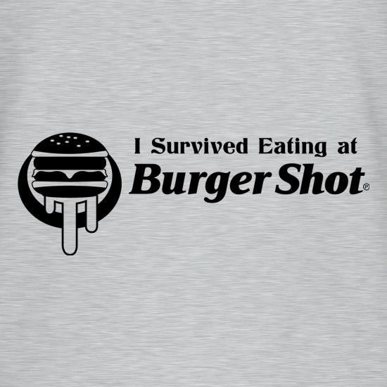 I survived eating at Burger Shot - GTA V t shirt