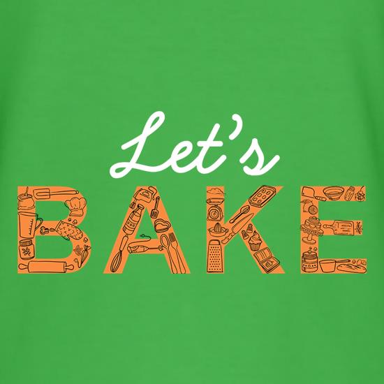 Let's Bake t shirt