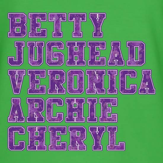 Riverdale Names t shirt